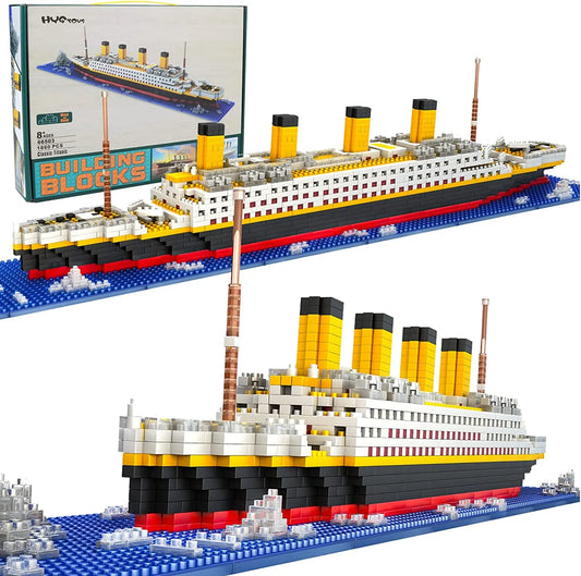 Titanic Ship Building Blocks 1860pcs